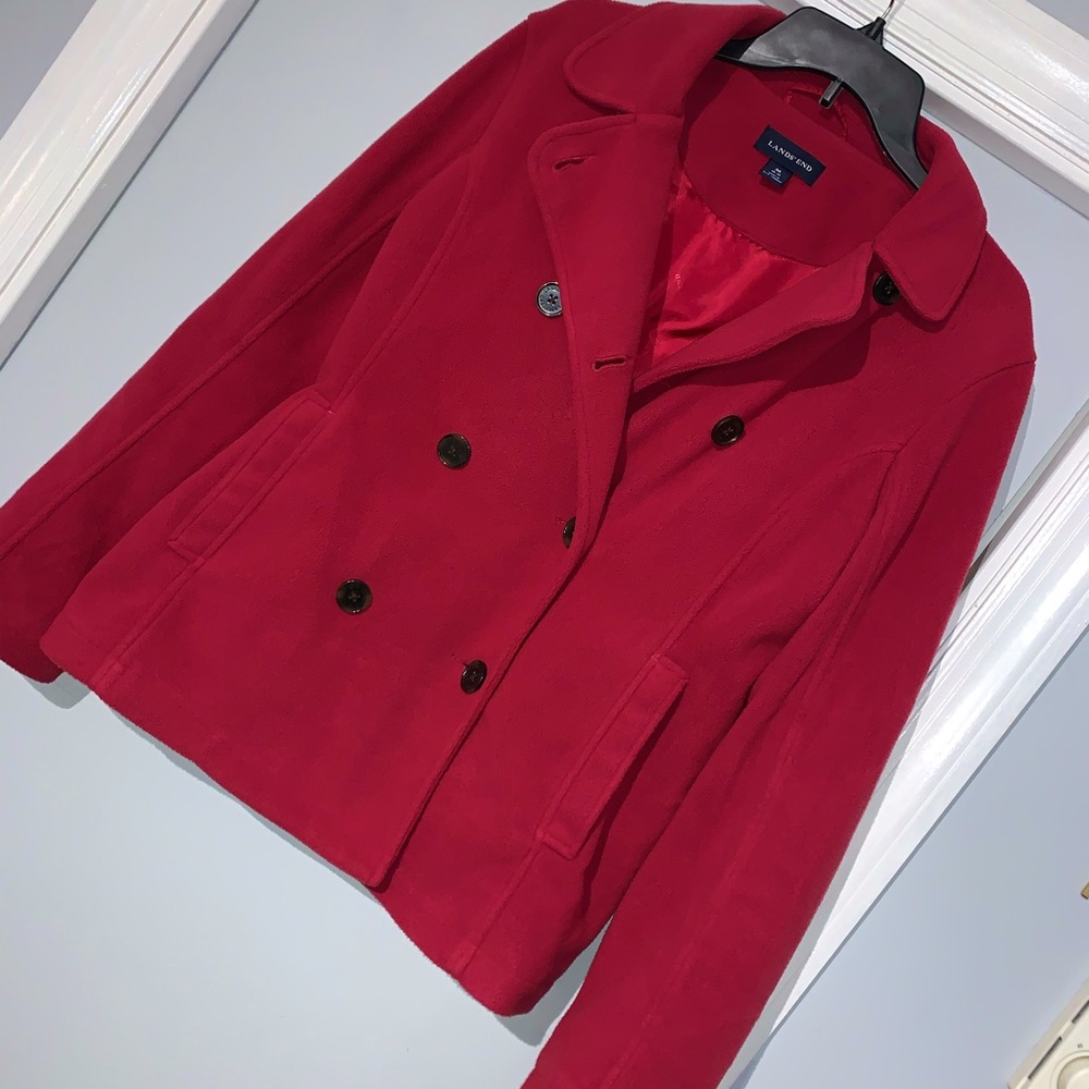 Lands End Pea Coat